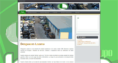 Desktop Screenshot of desguaceslozano.com
